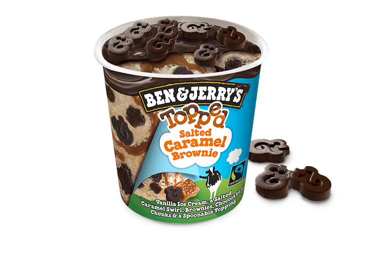 Ben & Jerry's Topped Salted Caramel Brownie