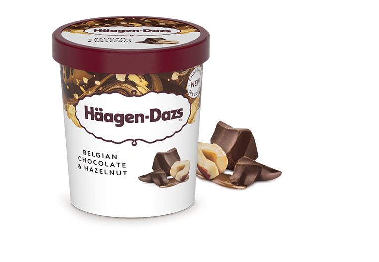 Häagen-Dazs Belgian Chocolate & Hazelnut
