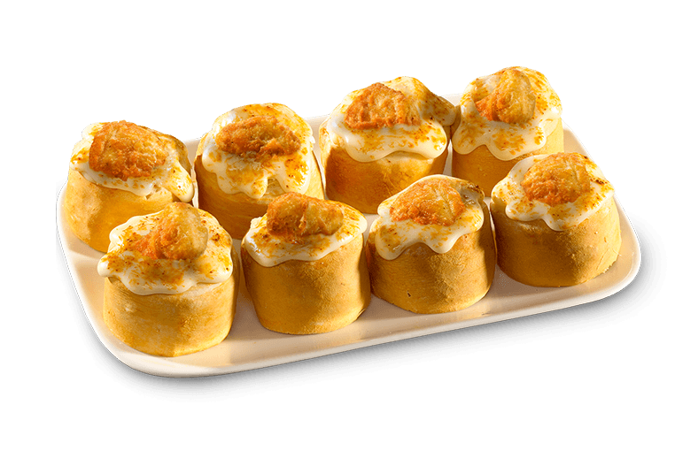 Pizza-Brötchen Chicken Rolls