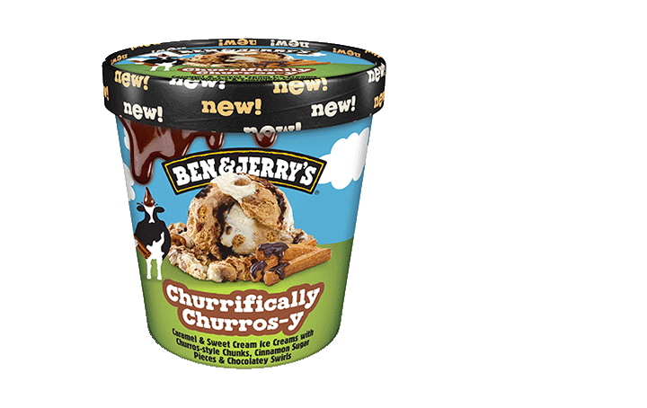 Ben & Jerry's Churrifically Churros-y