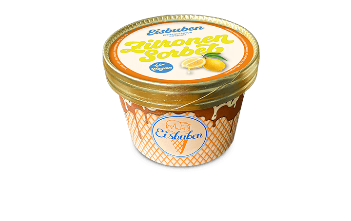Eisbuben Eis Zitronensorbet