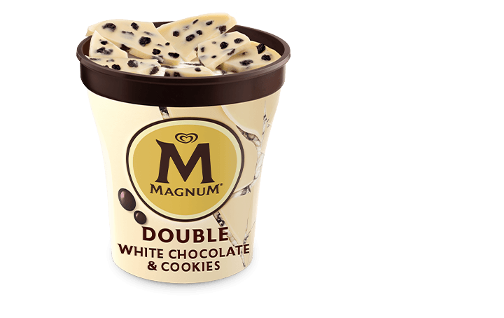 MAGNUM Double White Chocolate & Cookies