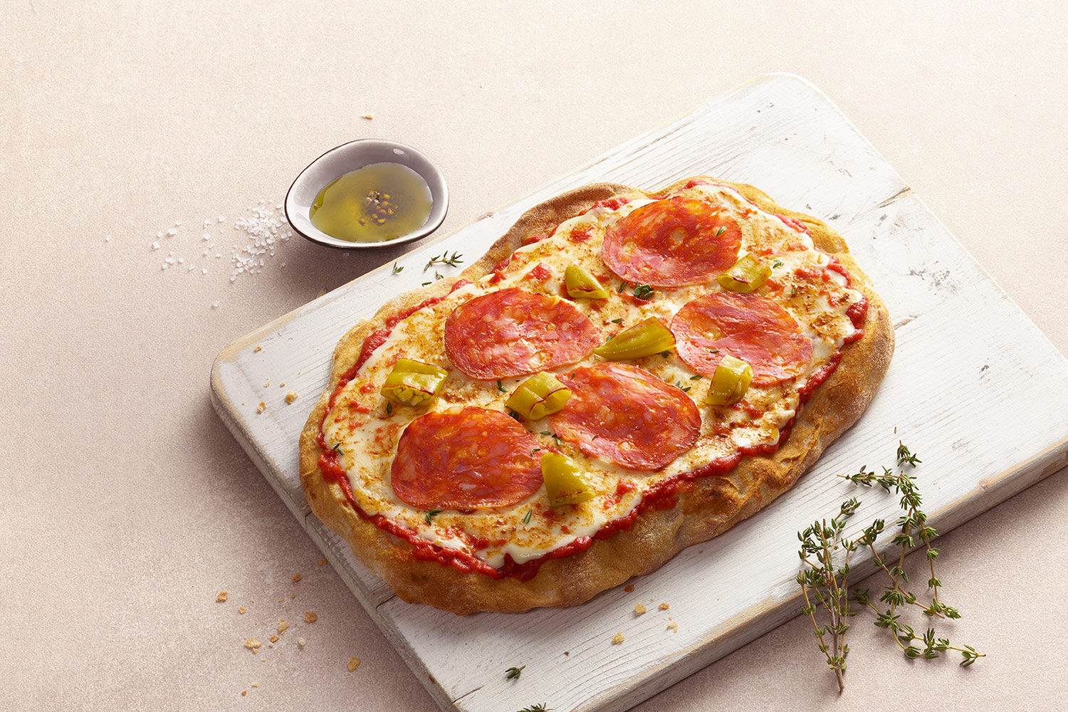 Pinsa Salame Piccante