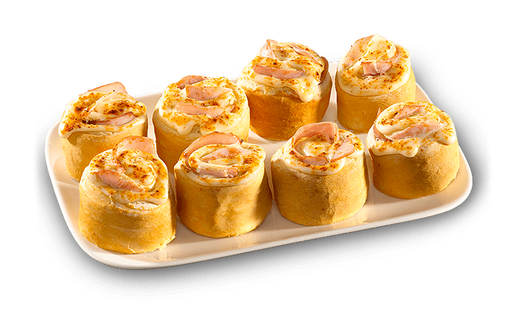 Pizza-Brötchen Turkey